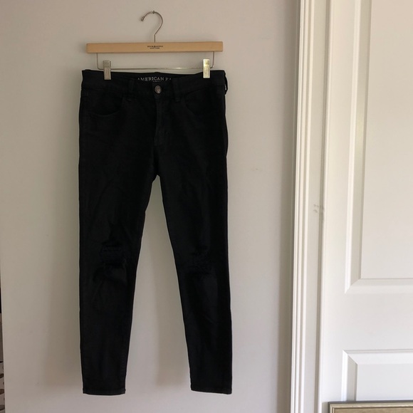 American Eagle Black Jeans - Picture 1 of 4